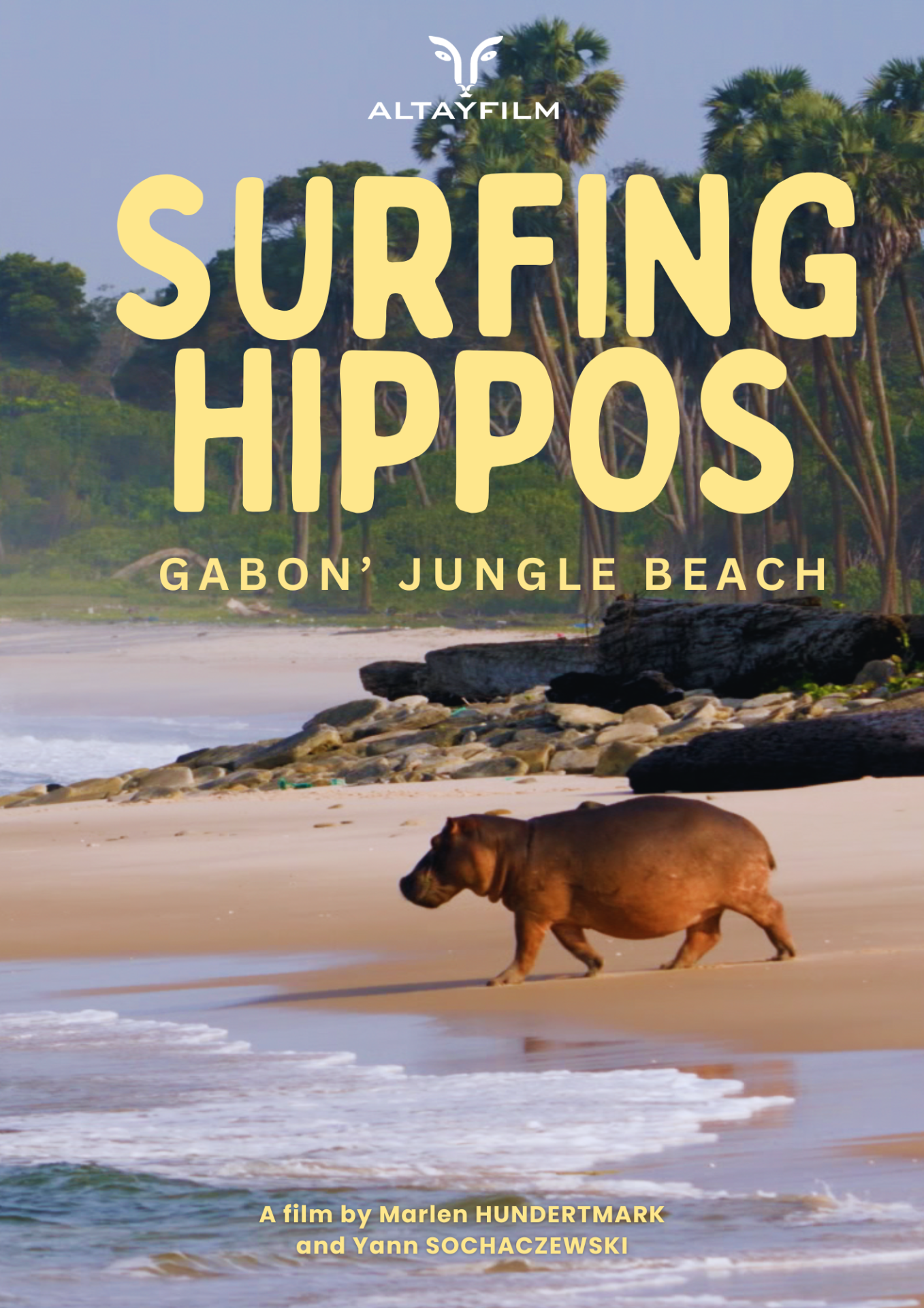 Surfing Hippos - Gabon’s Jungle Beach