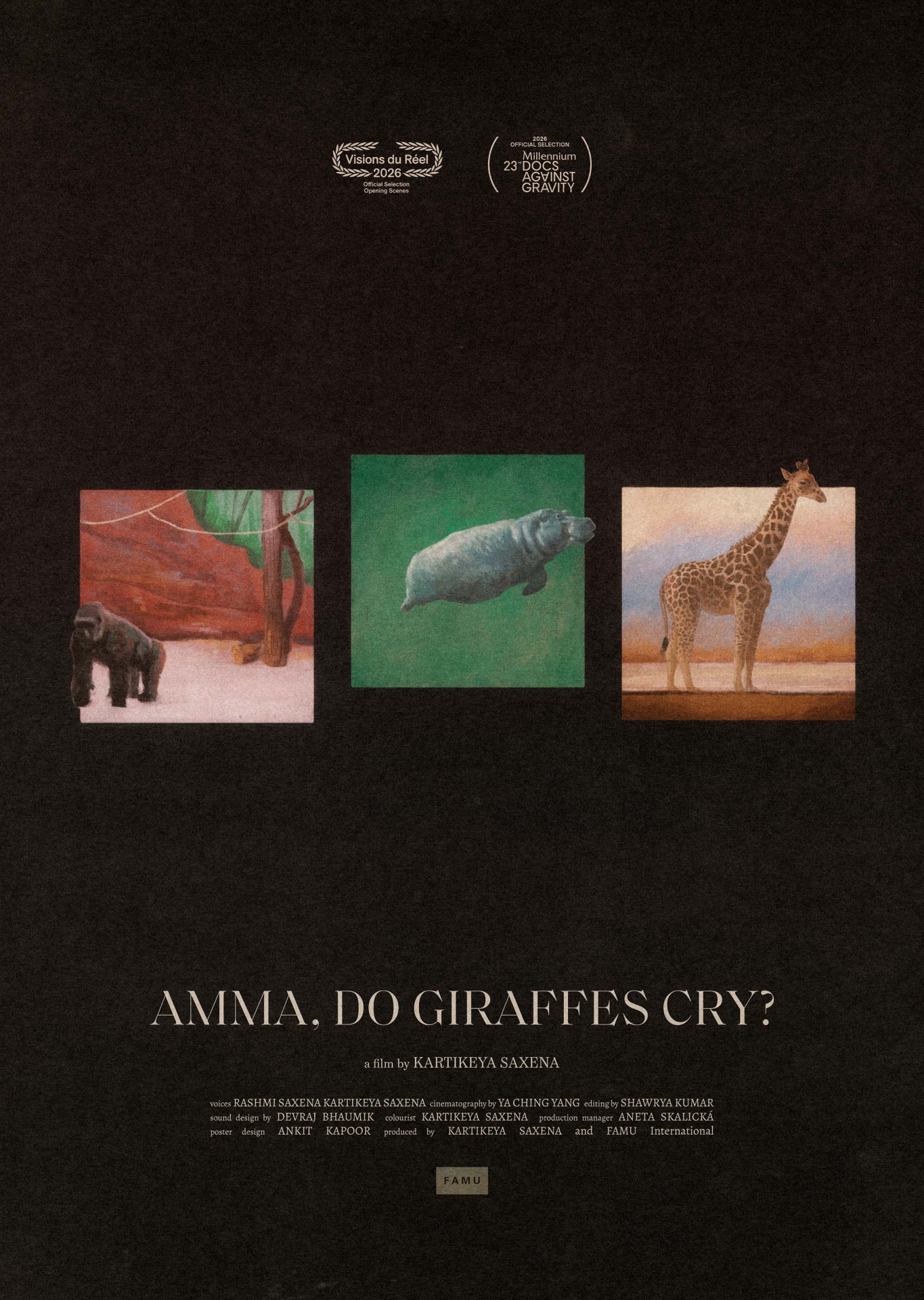 Amma, Do Giraffes Really Cry?